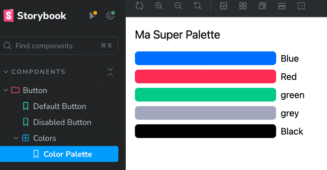 palette