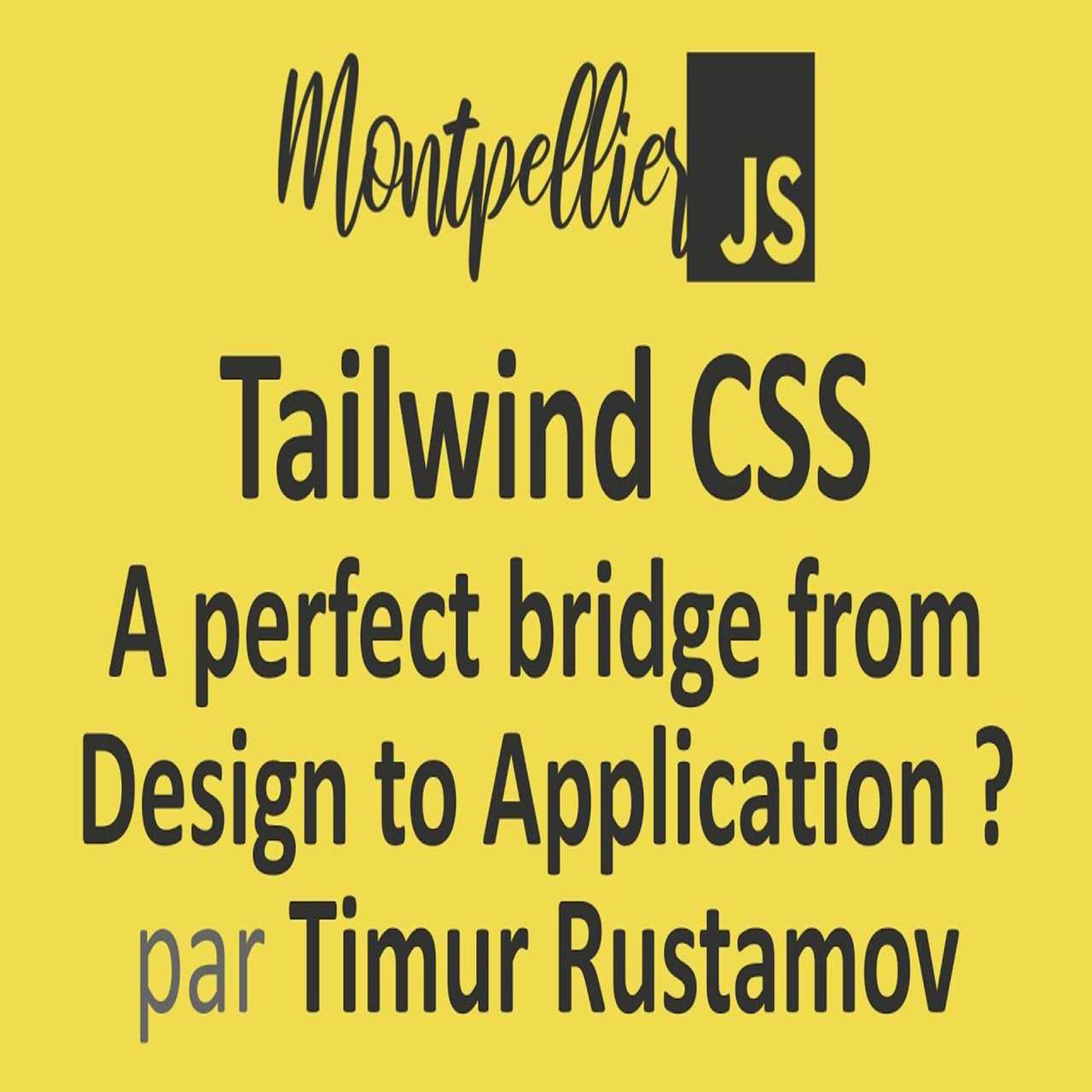 Tailwind CSS, A perfect bridge from Design to Application?