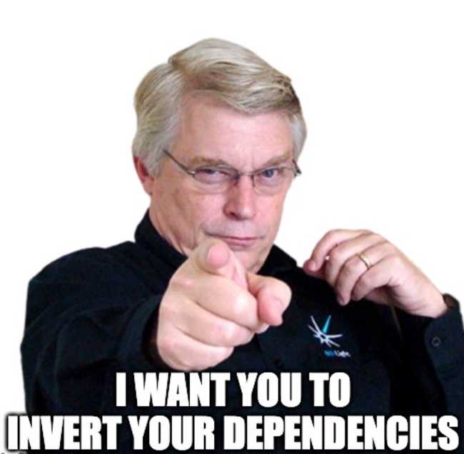 bob wants you to invert your deps